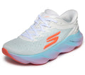 Skechers Women's Aero Burst Hands Free Slip-Ins Running Shoe, White/Multi, 11