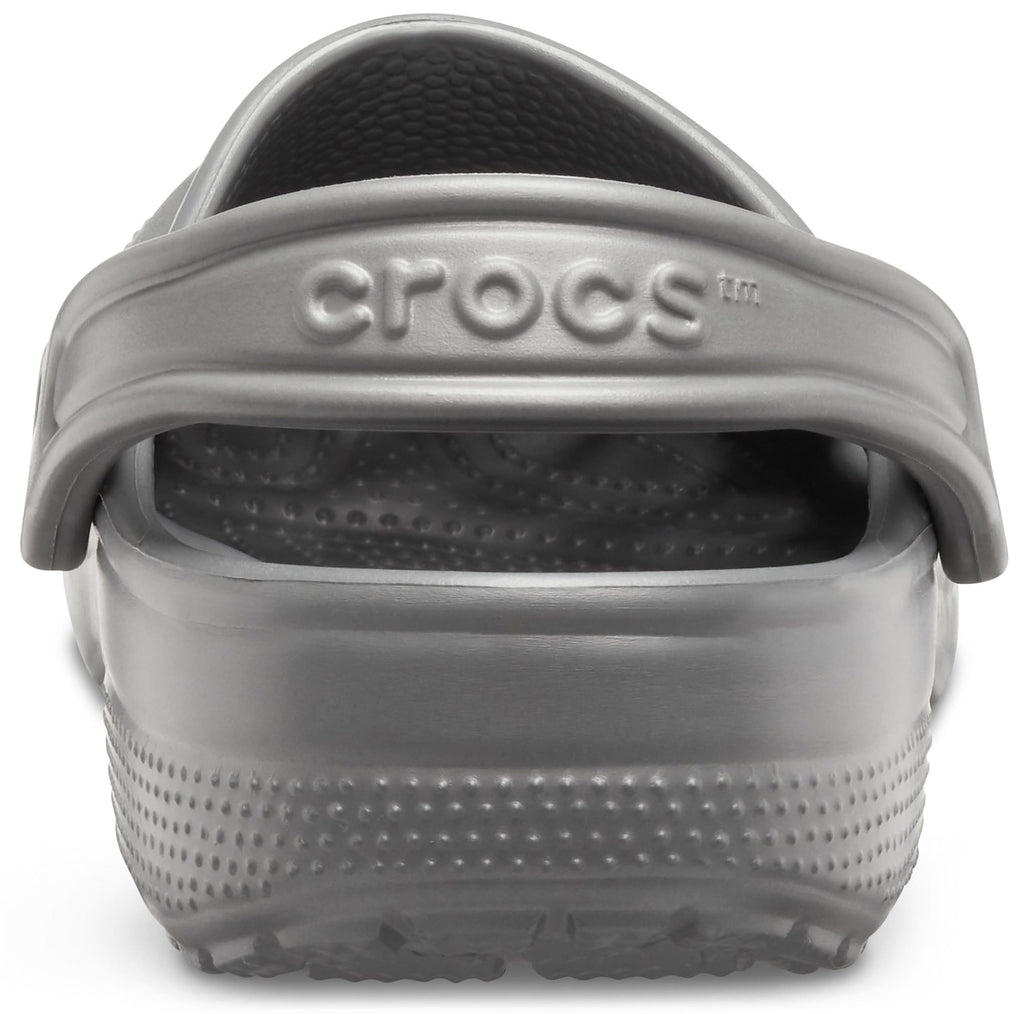 Crocs Unisex-Adult Classic Clogs, Slate Grey, 10 Men/12 Women