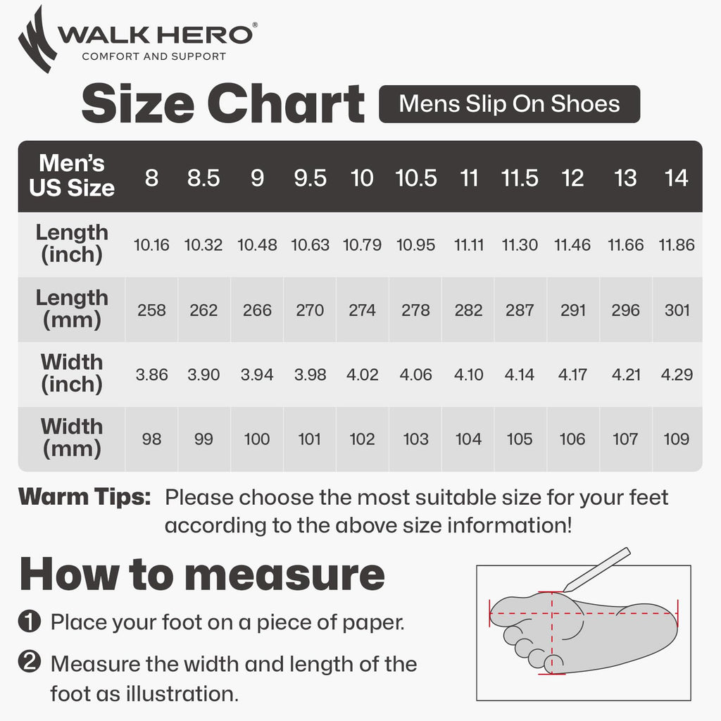 Mens Slip On Shoes, Canvas Mens Loafers with Arch Support, Orthopedic Mens Boat Shoes for Plantar Fasciitis, Indoor & Outdoor Walking Slippers Shoes for Pain Relief (9.5, Black)