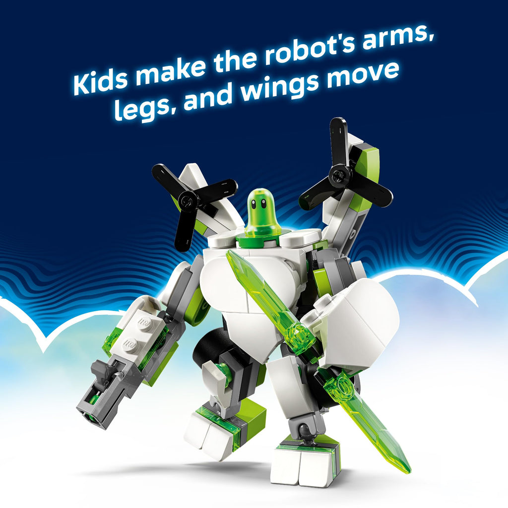 LEGO DREAMZzz Z-Blob's Robot and Vehicle Adventures Robot Toy Building Kit - Mech Suit Set for Kids, Boys and Girls, Ages 7+ - 19 Rebuild Options for Pretend Play - Gift Idea for Birthday - 71487
