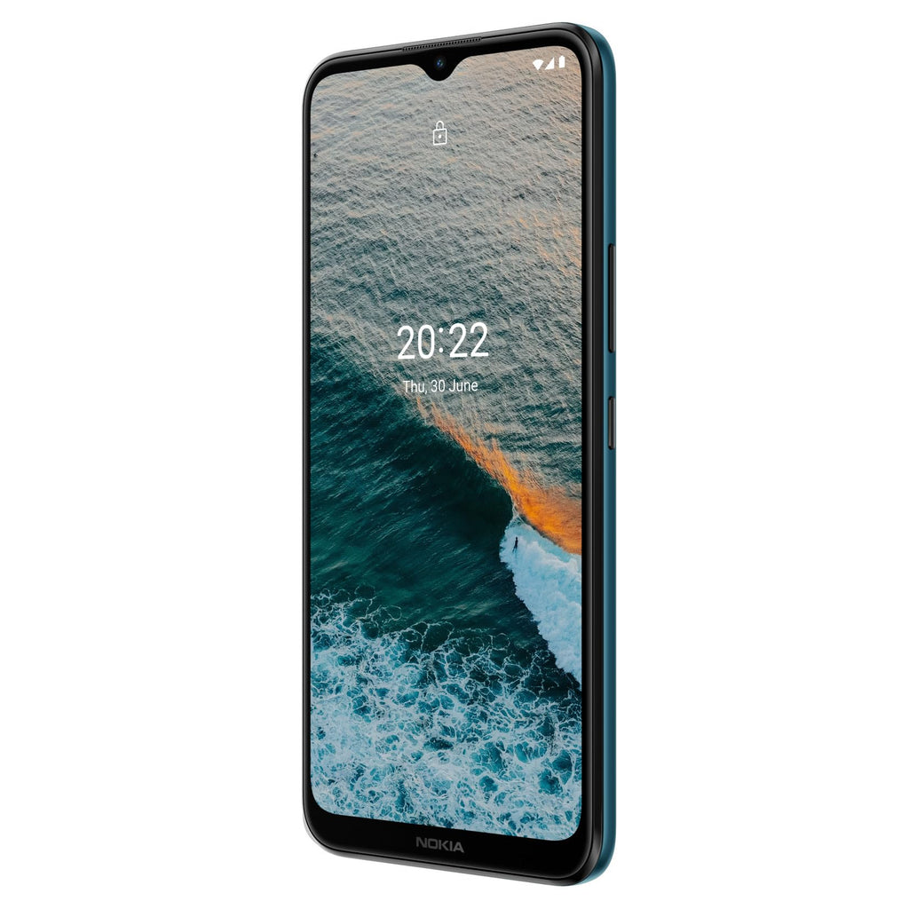 Nokia C21 Plus | Android 11 (Go Edition) | Unlocked GSM Smartphone | 2-Day Battery | Dual SIM | 2/64GB | 6.52-Inch Screen | Cyan | Not Compatible with Verizon or AT&T