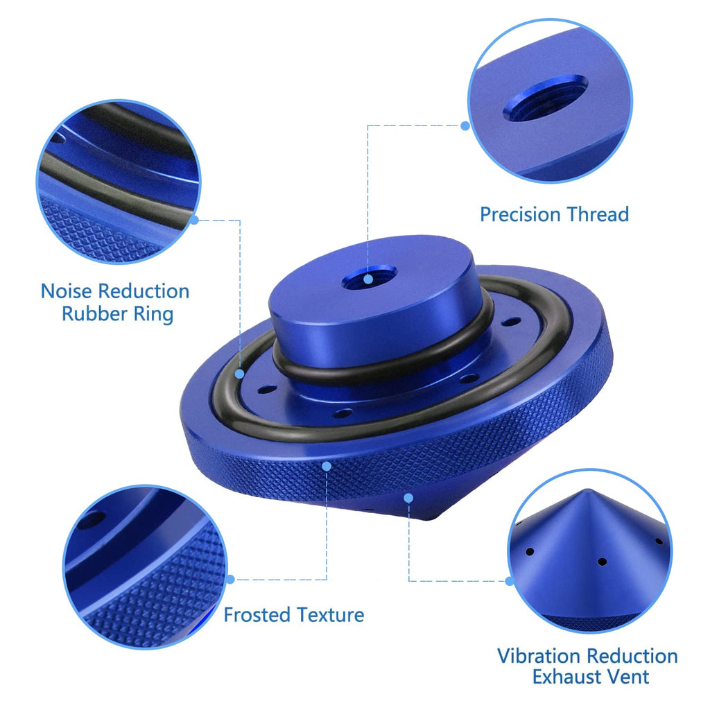 Mejiao Eliminator Trolling Boat Motor Prop Nut Compatible with GFEL-MK-BK-DP Minnkota 80/101/ 112-Blue