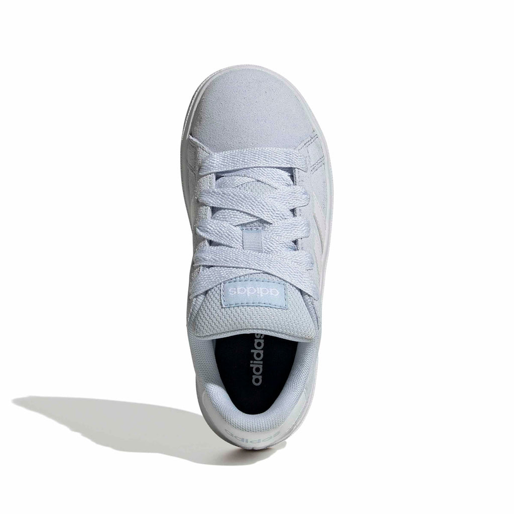 adidas Unisex-Kids Grand Court 00s, Crystal Sky/White/Gum, 2.5