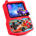 VOLGUARD II Kids Handheld Game Console with 220 Preloaded Retro Video Games, 3.5'' IPS Screen Adjustable Brightness & Volume, Portable Hand Held Game Player Toy for Travel, Ideal Christmas RED
