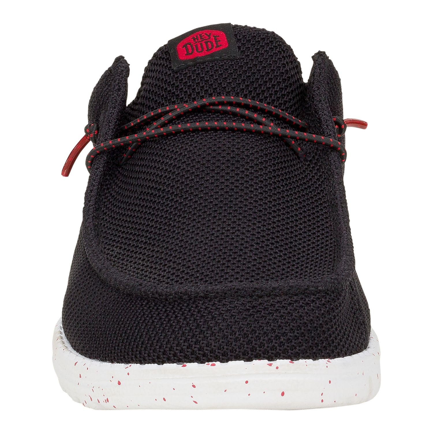 HEYDUDE Wally Slip Varsity - Black/Red