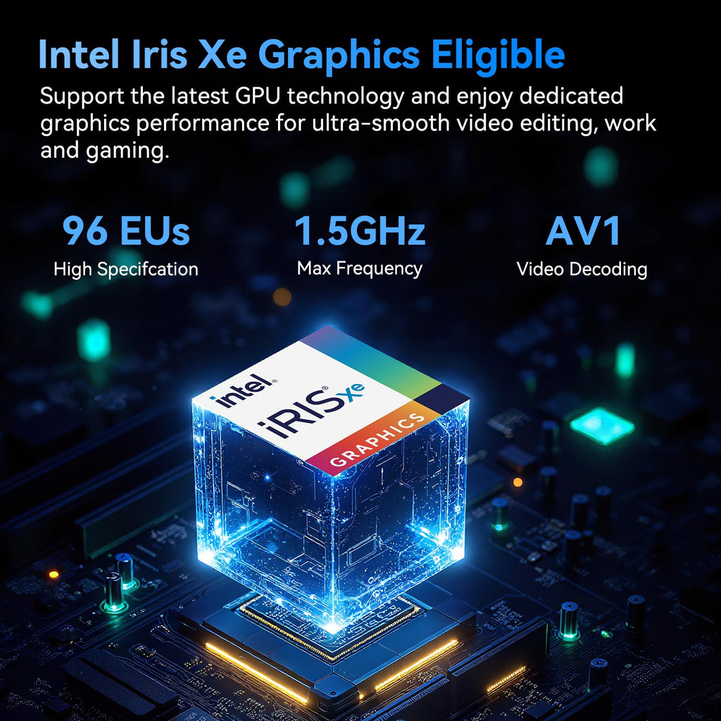 GEEKOM IT13 Mini PC 2026 Edition with Intel 13th Gen i9-13900HK, 16GB RAM(Not LPDDR)&1TB NVMe SSD (Expandable), NUC13 Mini Desktop Computer Windows 11 Pro for Home&Office | 8K UHD,USB4,WiFi 6E,BT5.2