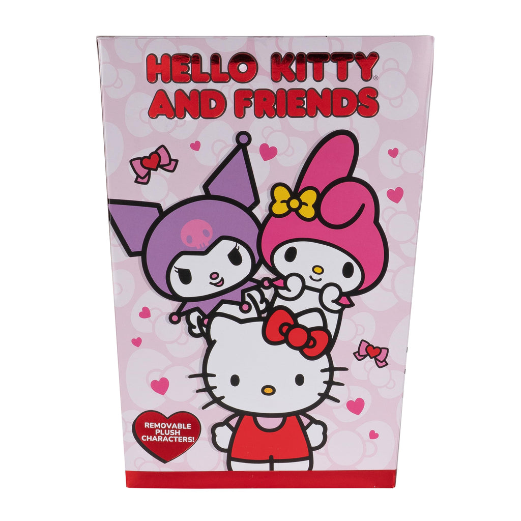 Jazwares Hello Kitty® and Friends - 12-inch Plush Special Valentine’s Bouquet - 9 Plush - Officially Licensed Sanrio® Product Ages 6+