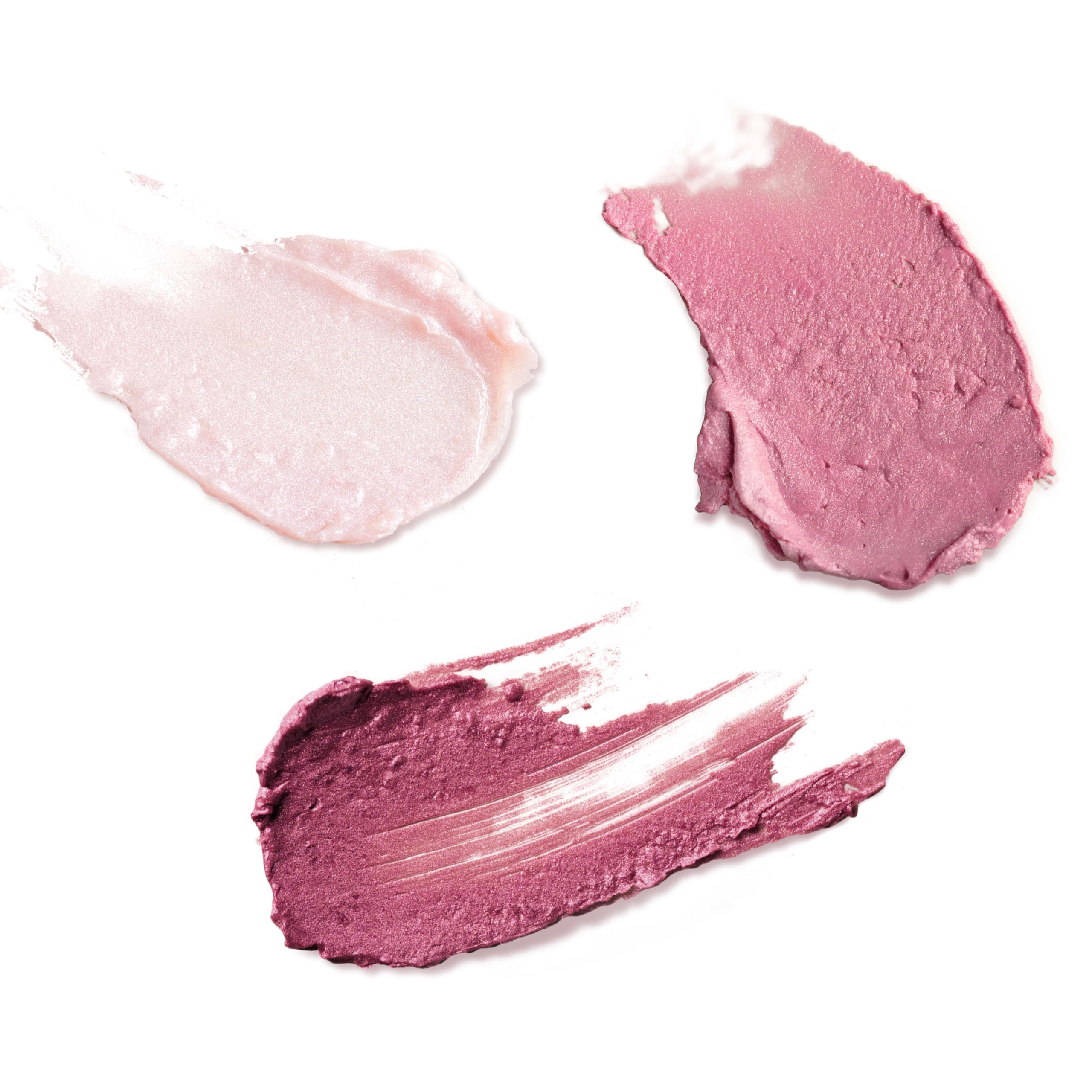 Burt's Bees Lip Shimmer Pink Collection for Valentine's Day Gifts, Tinted Lip Balm Stick, Moisturizing for All Day Hydration with Natural Glowy Pigmented Finish & Buildable Color, Value Pack, 3 Tubes