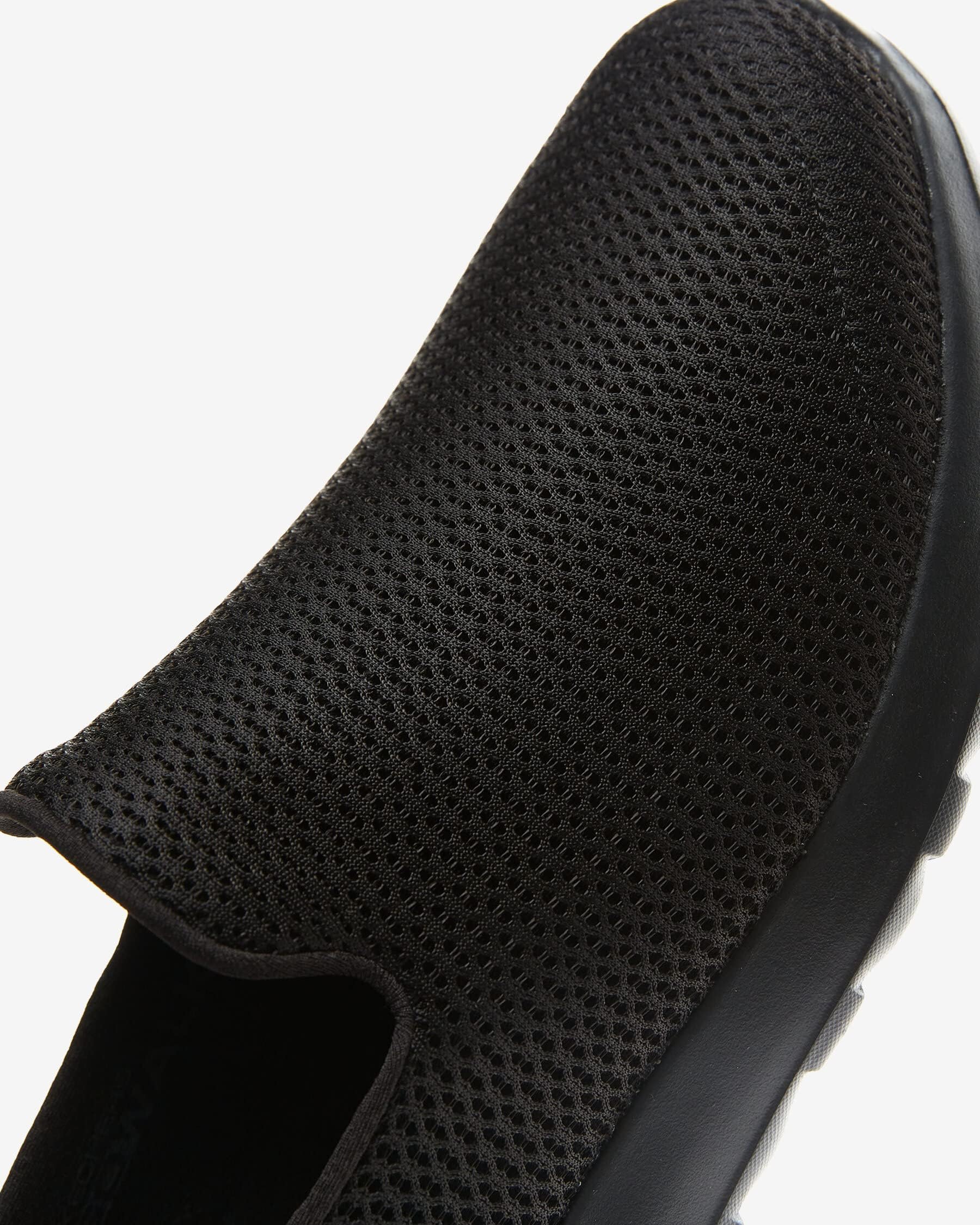 Skechers Men's Go Walk Max-Athletic Air Mesh Slip on Walkking Shoe Sneaker,Black,8.5 X-Wide US