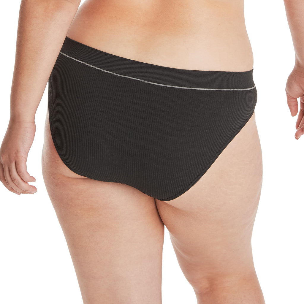 Hanes Originals Women’s Underwear, Seamless Rib Bikini Panties, 6-Pack