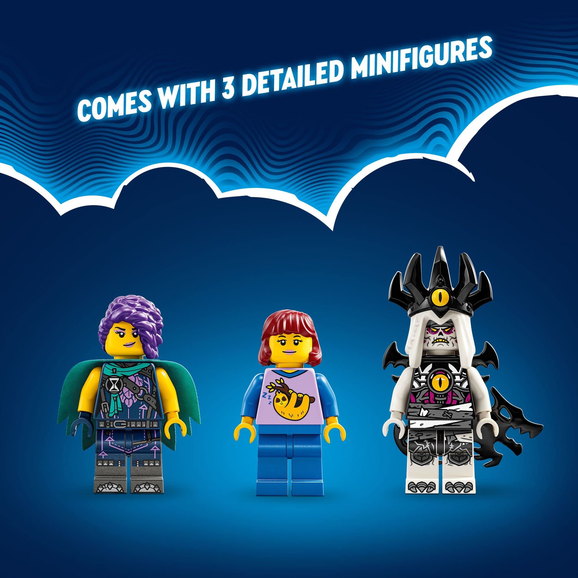 LEGO DREAMZzz Pegasus Flying Horse 71457 Building Toy Set, Fantasy Action Figure Creature, Comes with 3 Minifigures Including The Nightmare King, Unique Birthday Gift for Girls and Boys Ages 8+