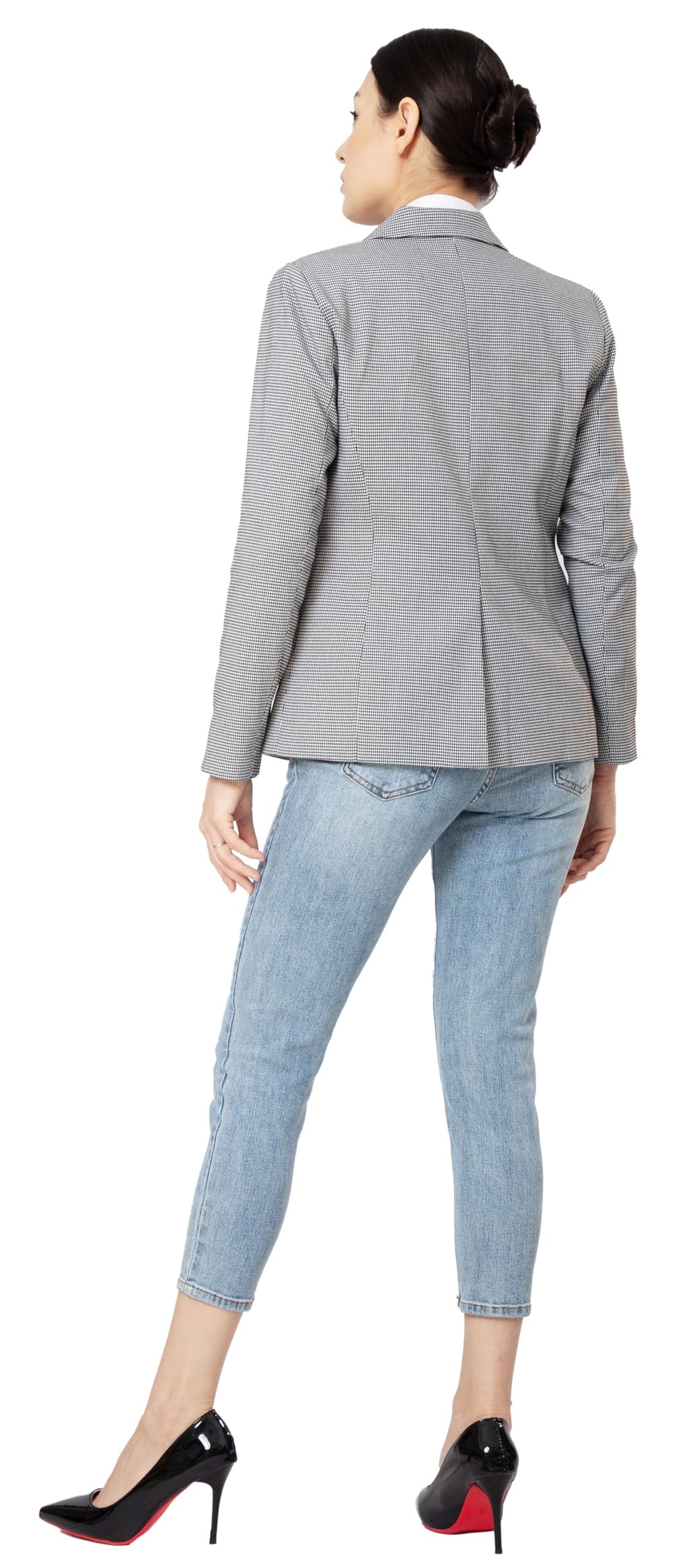Marycrafts Women's Blazers Blazer Jackets for Women Business Casual Work Professional 6 Houndstooth