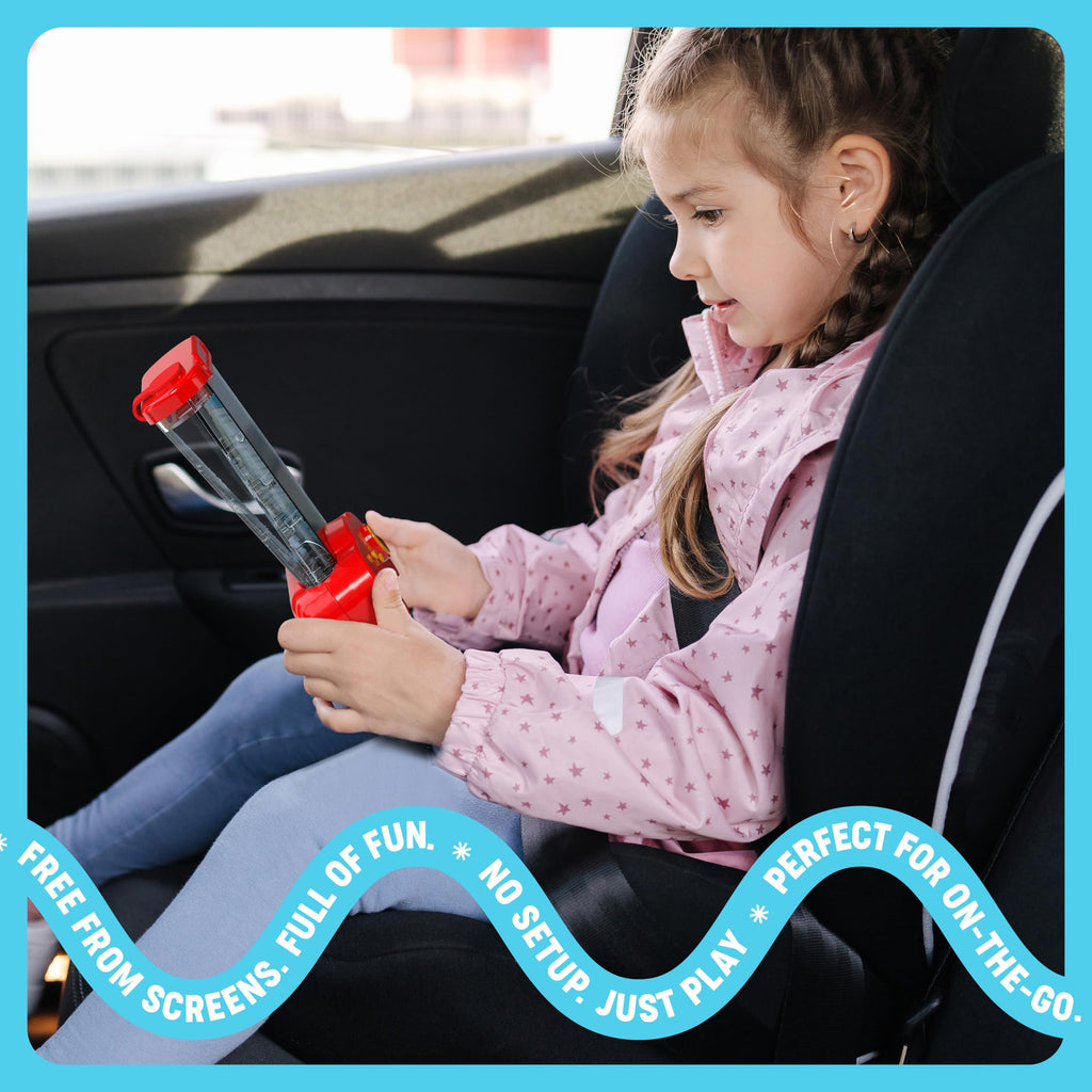 Dan&Darci Handheld Water Game for Kids - Retro Car Games - 4 Year Old Boy Gift - Road Trip Activities Essentials - Birthday Gifts for 3 4 5 6 7 8 9 Year Old - Vintage Girls & Boys Toys 4-6, 5-7, 6-8