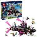 LEGO DREAMZzz Nightmare Shark Submarine Building Toy for Kids - Pretend Play Set & Figures for Boys & Girls, Ages 9+ - Rebuild as a Battleship or Submarine Toy - Gift Idea for Birthdays - 71500