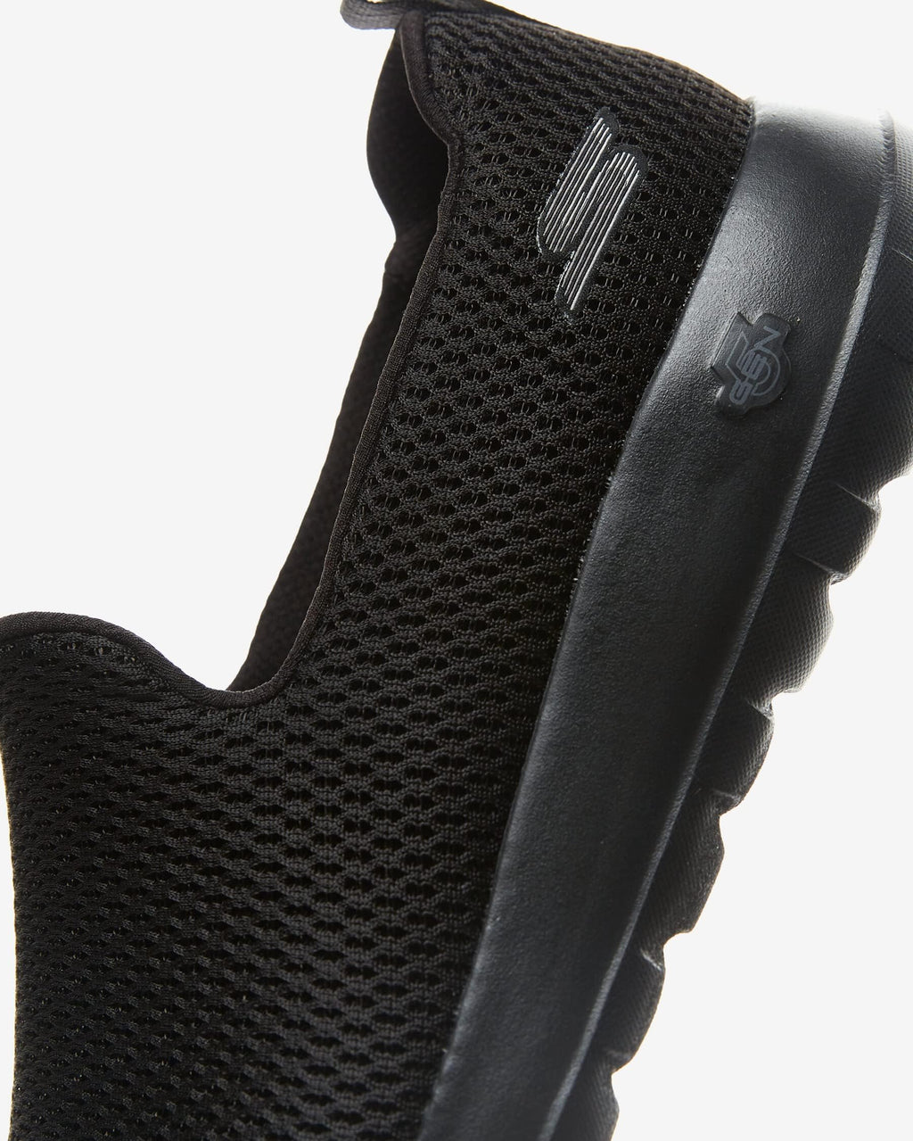 Skechers Men's Go Walk Max-Athletic Air Mesh Slip on Walkking Shoe Sneaker,Black,8.5 X-Wide US