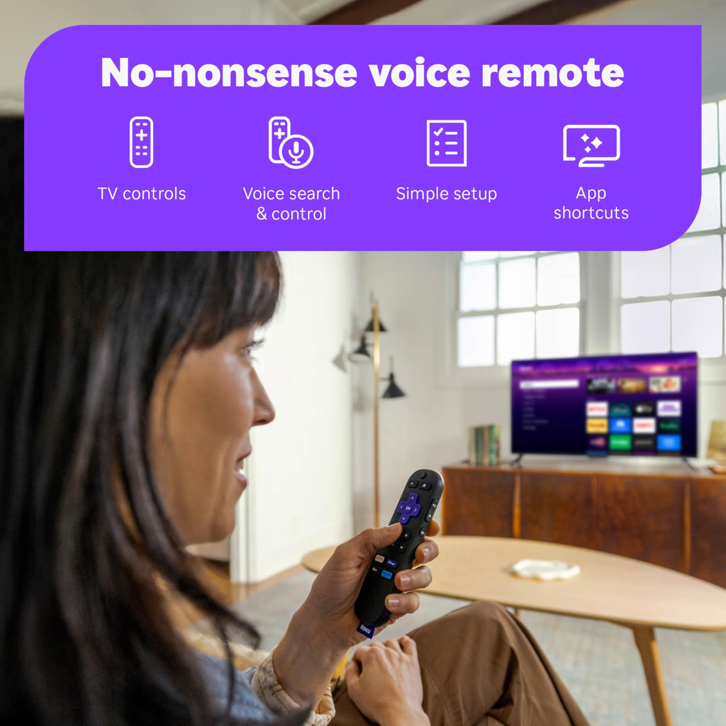 Roku Streaming Stick Plus - 4K & HDR Roku Streaming Device for TV with Voice Remote - Free & Live TV