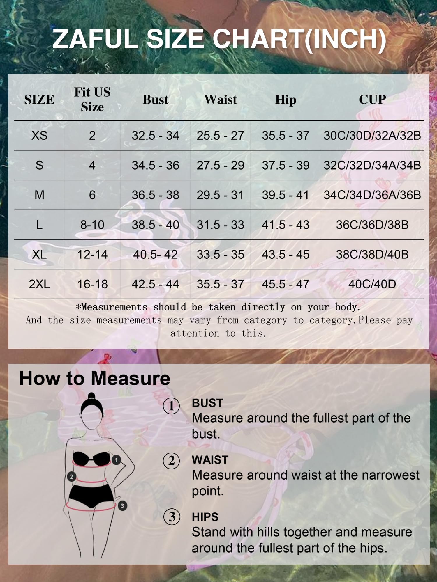 ZAFUL Women's Bandeau Bikini V Strapless Confetti Colorblock Tie Back High Cut Two Piece Swimsuit Bathing Suits (1-Fruit Pattern, M)
