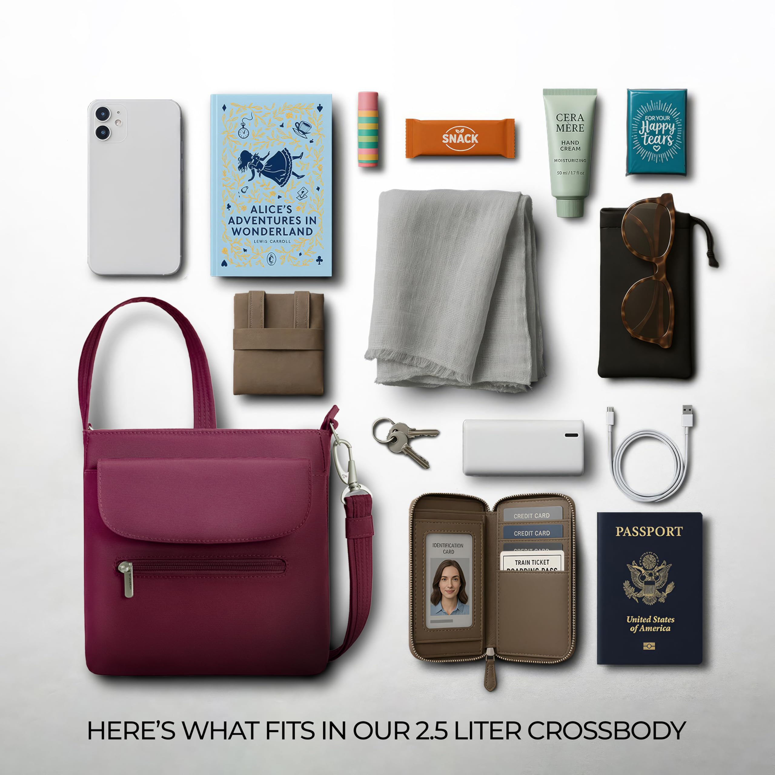 Travelon Anti-Theft Classic Mini Shoulder Bag