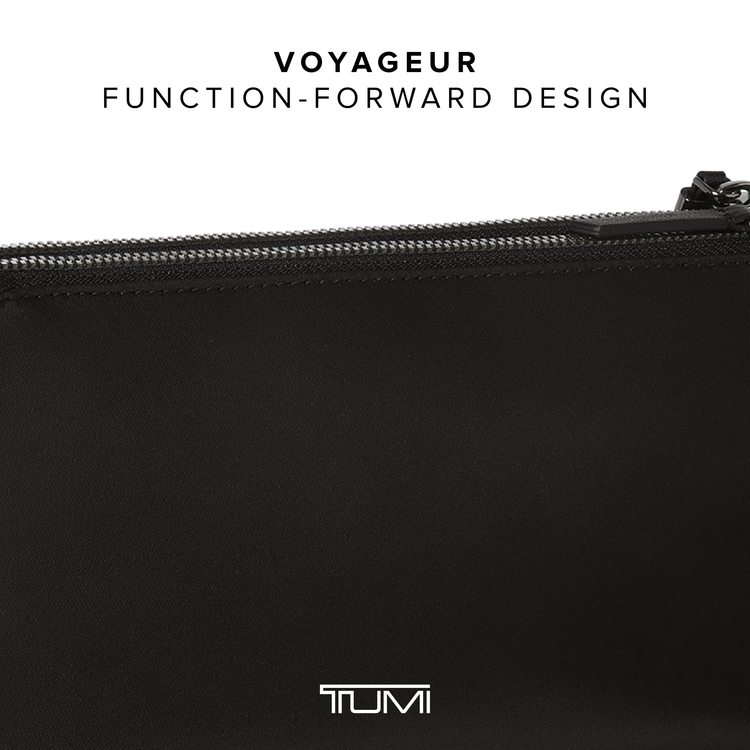 Tumi Womens Adela Crossbody Black/Gunmetal One Size