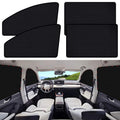 ZATOOTO Suede Car Window Shades 4PCS - Car Window Covers for Ultimate Privacy, UV Protection, and Heat Insulation, Side Window Sun Shade Perfect for Camping, Travel, Baby Safety, and Daily Use