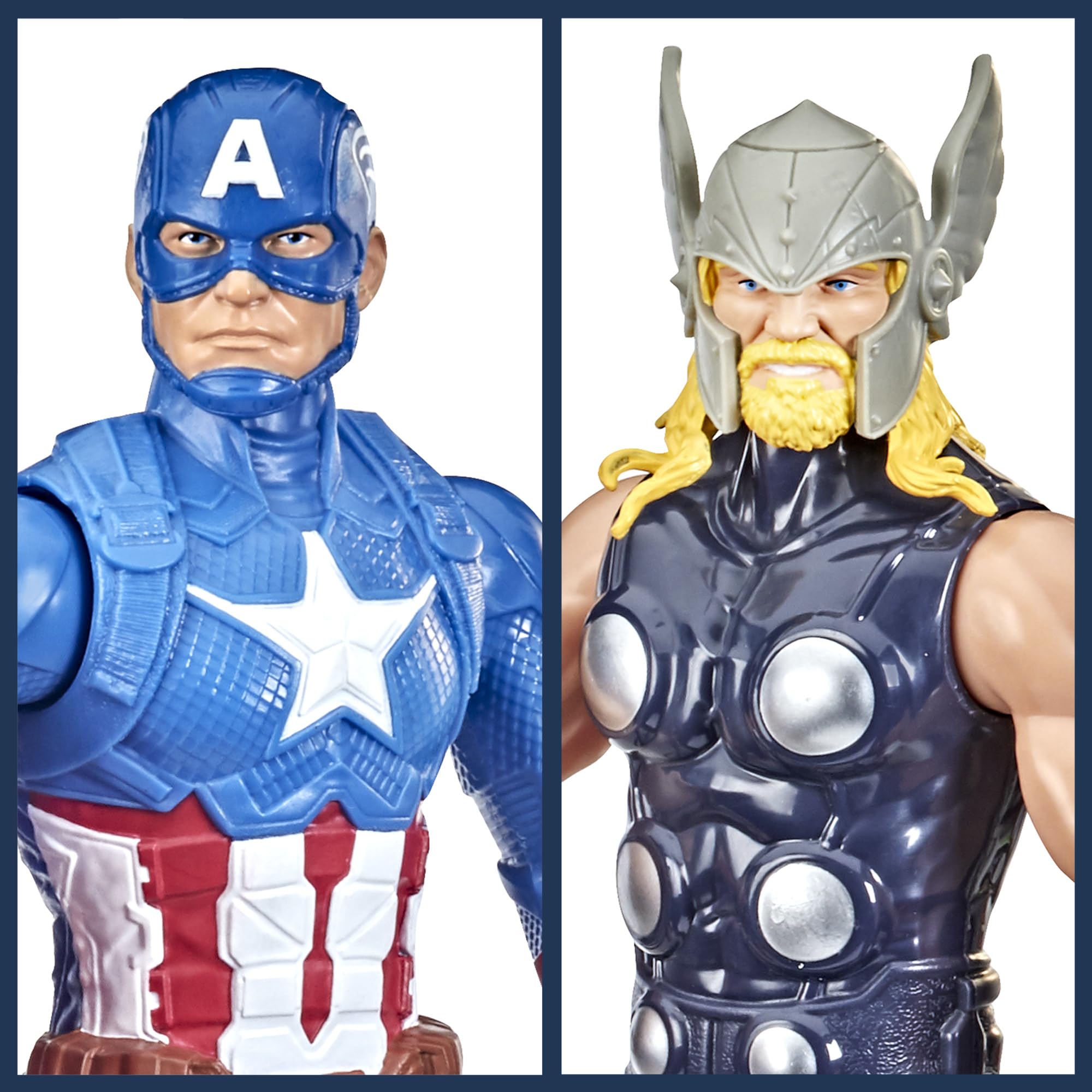 Marvel Titan Hero Series Action Figure Multipack, 6 Action Figures, 12-Inch Toys, Inspired By Marvel Comics, For Kids Ages 4 And Up (Amazon Exclusive)