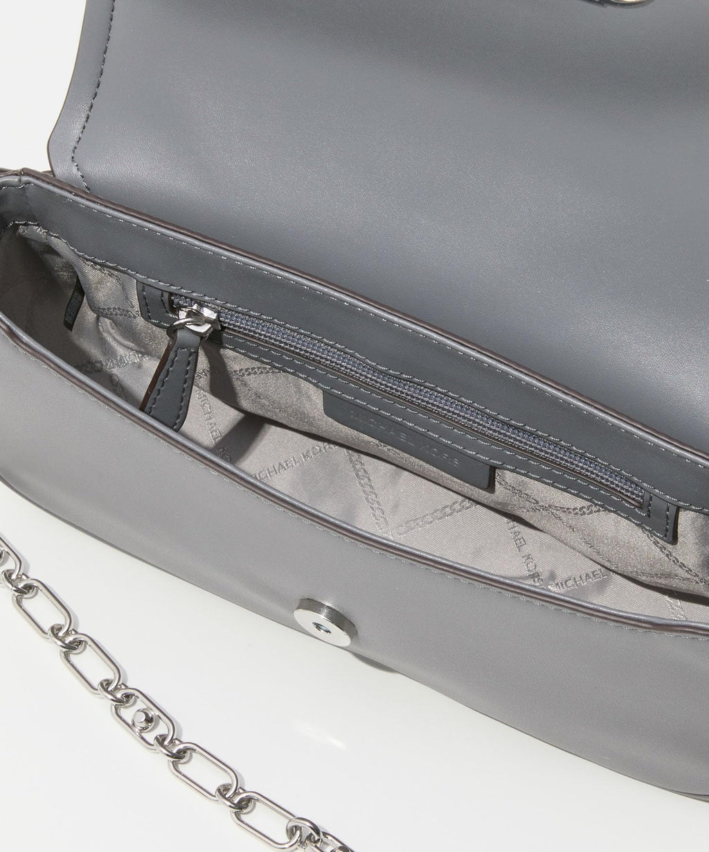 Michael Kors Shoulder Bag 30F2S7PC2L PARKER MD CONV POUCHETTE SHLDR, gray, One Size