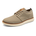 Bruno Marc Men's KnitFlex Breeze Mesh Sneakers Oxfords Lace-Up Lightweight Casual Walking Shoes,Size 11,Khaki,GRAND-01