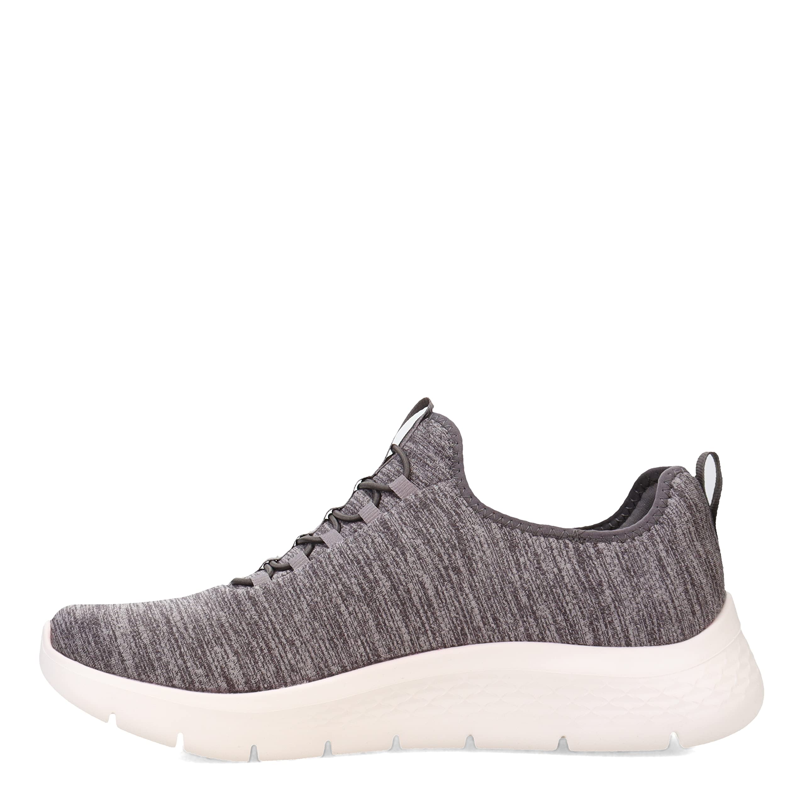 Skechers mens Gowalk Flex - Athletic Slip-on Casual Walking Shoes With Air Cooled Foam Sneaker, Grey/Lime 2, 9.5 US
