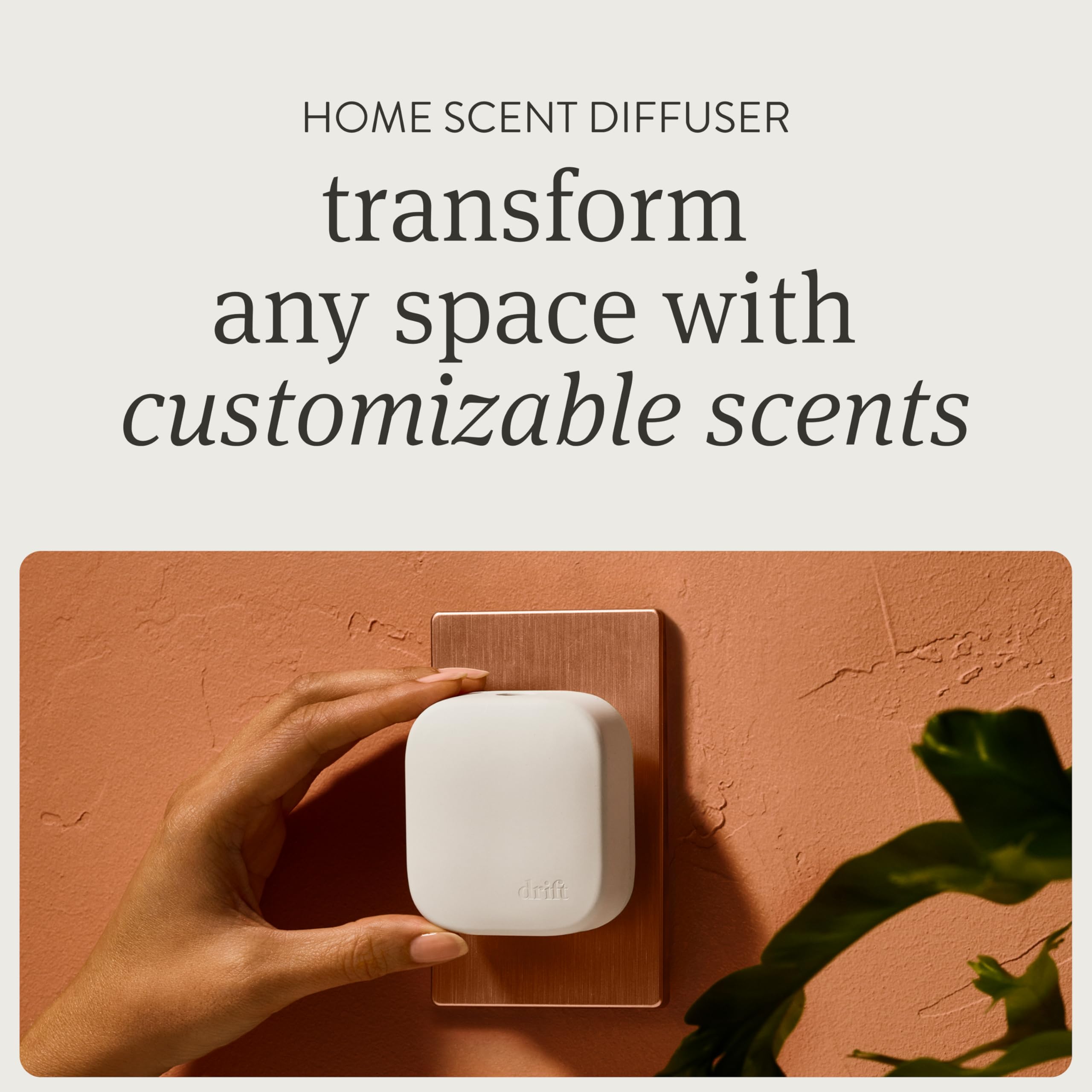Drift Home Scent Diffuser Starter Kit in Grove - Adjustable and Long Lasting Diffuser Aroma - Clean Ingredients, Pet Safe