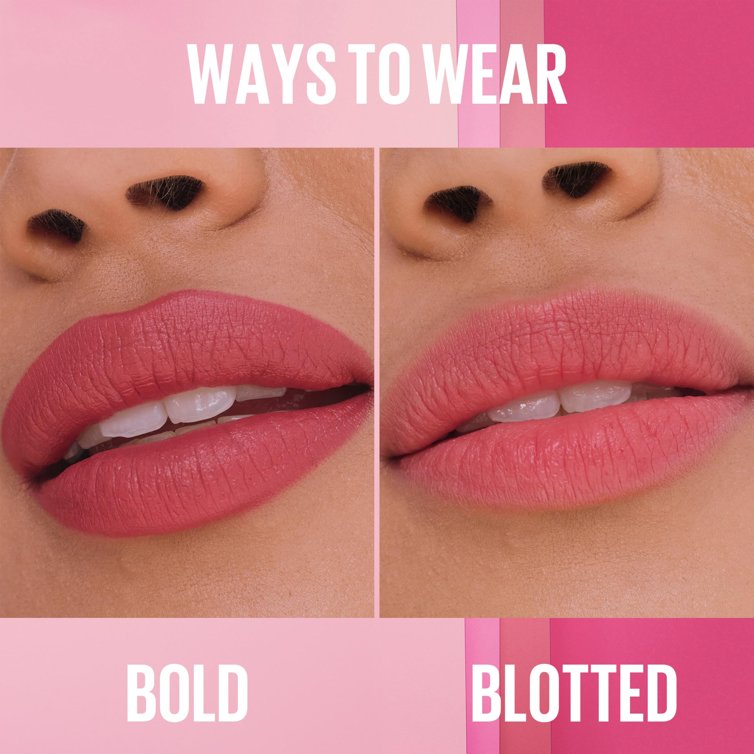 MAYBELLINE Serum Lipstick, Hydrating Lip Makeup with 8HRs of Lip Plumping Moisture with Hyaluronic Acid + Oil Blend, Hold The Door (Midtone Mauve Matte)