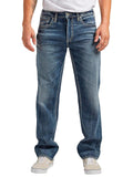 Silver Jeans Co. Men's Grayson Classic Fit Straight Leg Jeans, Dark Wash SDK312, 40W x 32L