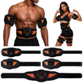 Electronic Muscle Stimulator 5-Piece Set, EMS Ab Machine - Fitness Apparatus Equipment Workout Equipment for Muscle Conditioning & Core Workout, Strength Training, Recovery Suitable for Men and Women