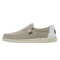 HEYDUDE Men's Mikka Braided Off White Size 11| Men's Loafers | Men's Slip On Shoes | Comfortable & Light-Weight
