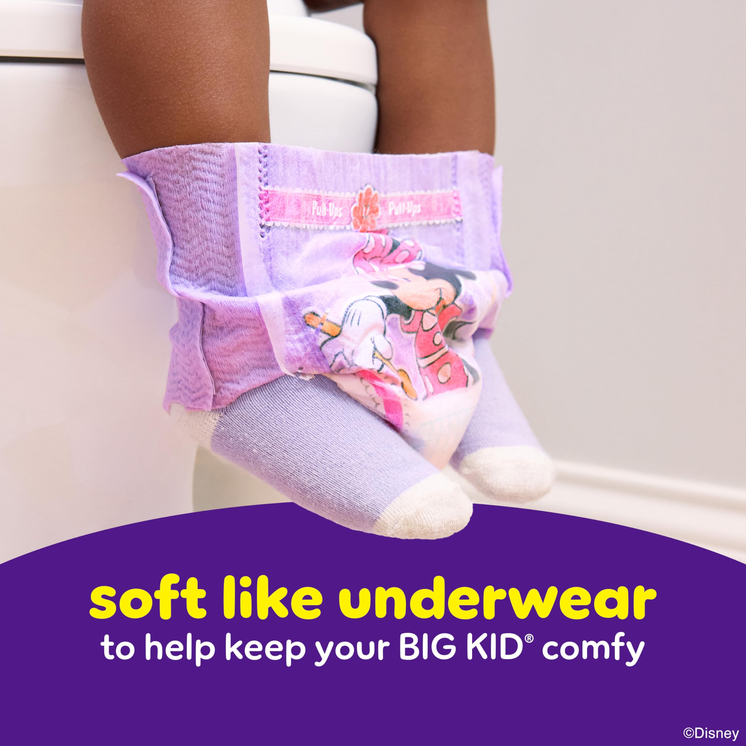 Pull-Ups Girls' Potty Training Pants, Size 2T-3T Training Underwear (16-34 lbs), 23 Count