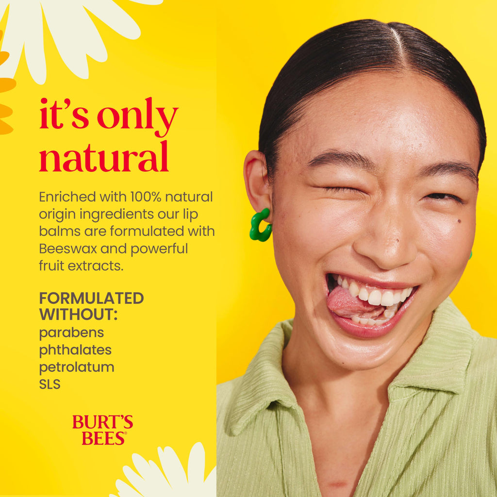Burt's Bees 100% Natural Moisturizing Lip Balm (Superfruit)
