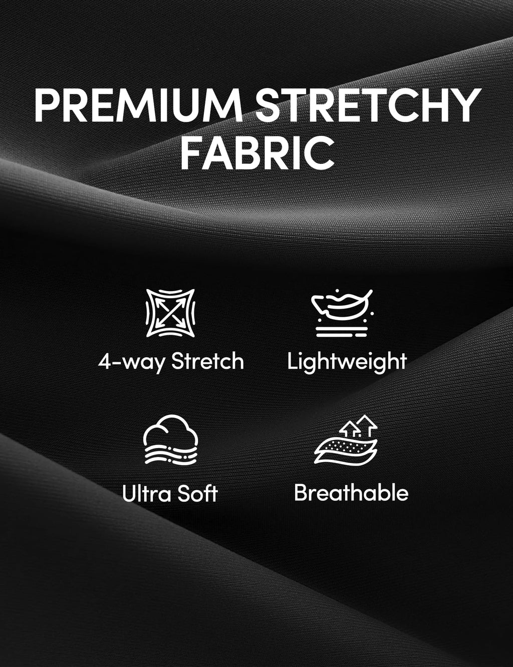 IUGA Womens Dress Pants Wide Leg Pull On Stretchy Work Pants Women High Waisted Business Casual Trousers with Pockets
