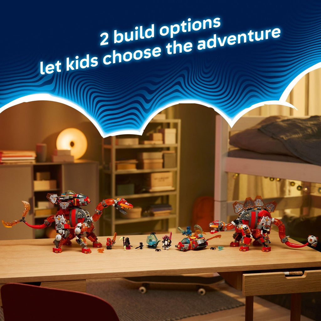 LEGO DREAMZzz Dino Jet Dinosaur Building Toy for Boys & Girls - Pretend Play Set for Kids, Ages 9+, W/2 Build Options - Includes 4 Minifigures - Gift Idea for Birthdays - 71514