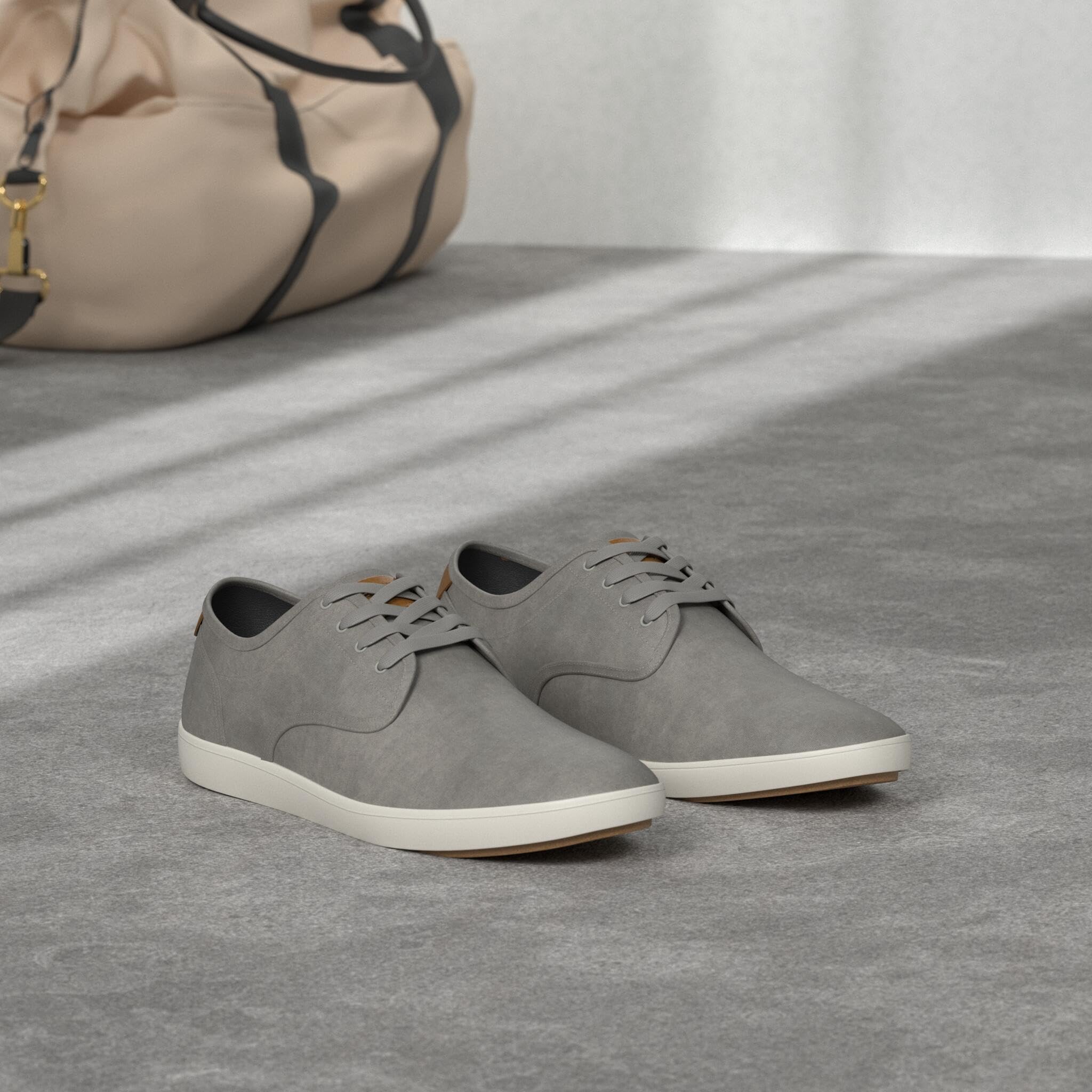 Steve Madden Men's Fenta Fashion Sneaker, Grey Fabric, 9 M