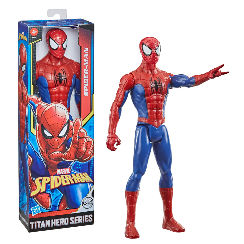 Marvel Titan Hero Series Spider-Man 12-Inch Action Figure with Fx Port