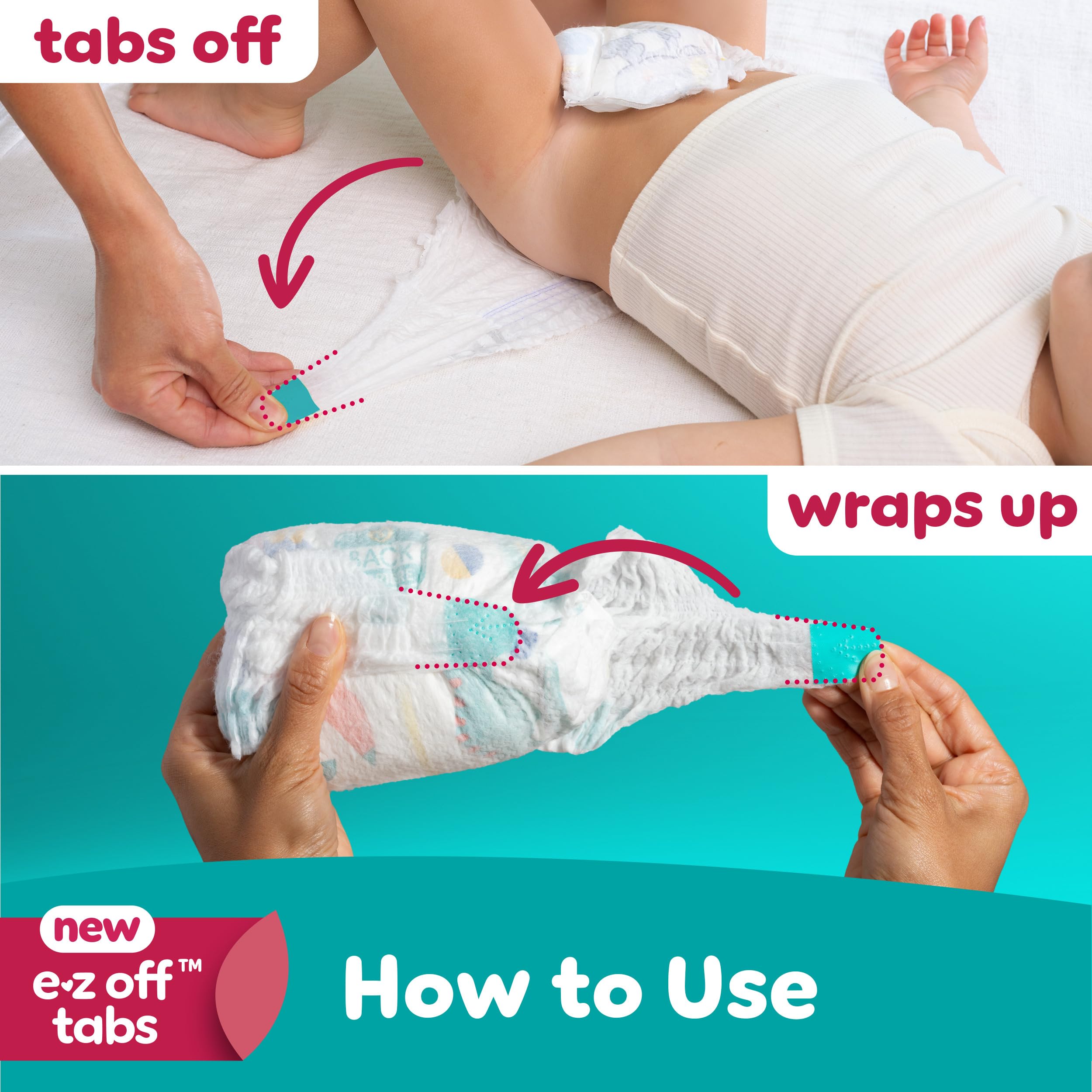 Pampers Diapers - Cruisers 360 - Size 4, 116 Count, Babyproof up to 100% Leakproof Pull-On Diaper