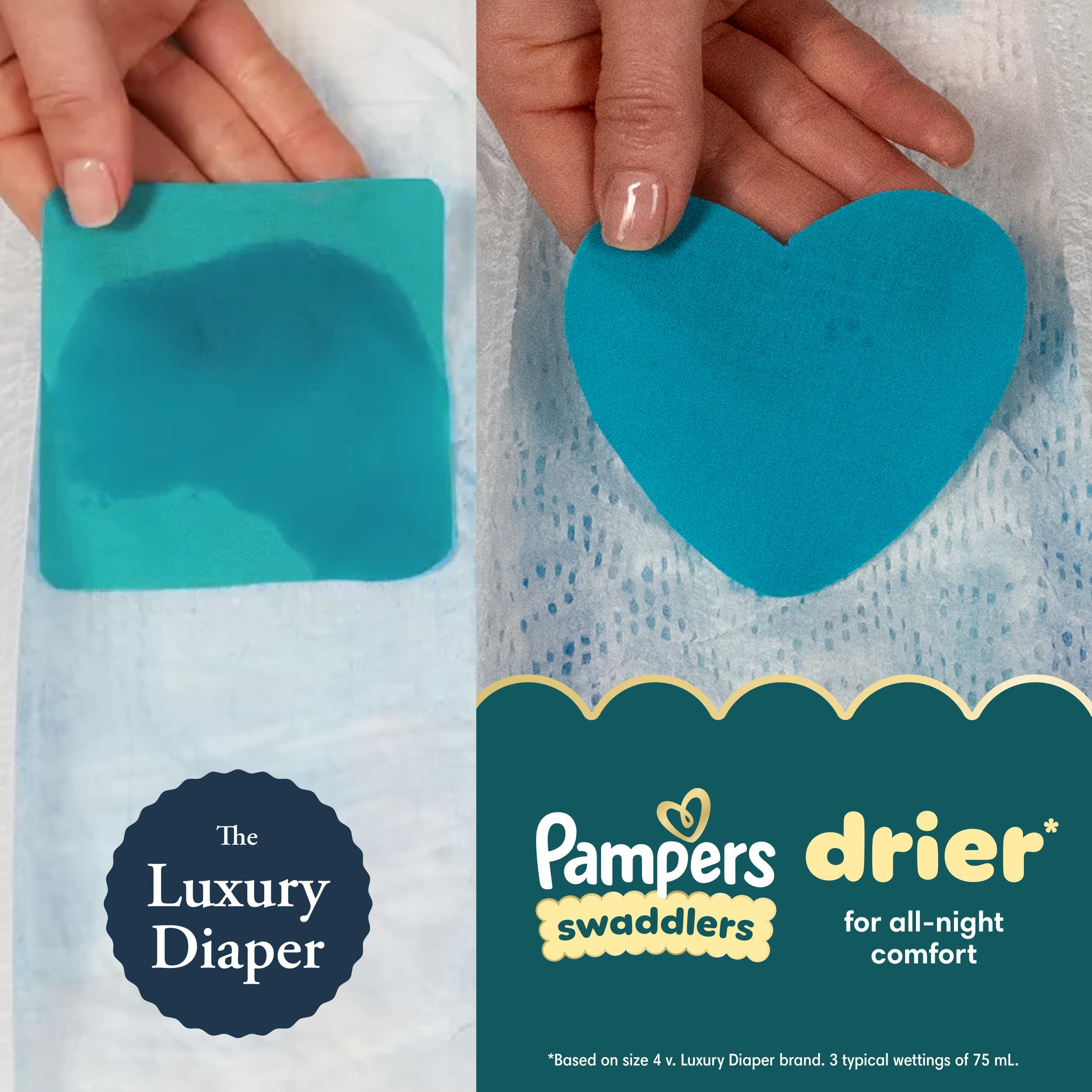 Pampers Swaddlers Diapers, Size 0 (up to 10 lbs), 84 Count, Absorbent, Keeps Baby Dry and Comfortable, Skin Safe Disposable Baby Diaper (Packaging May Vary)