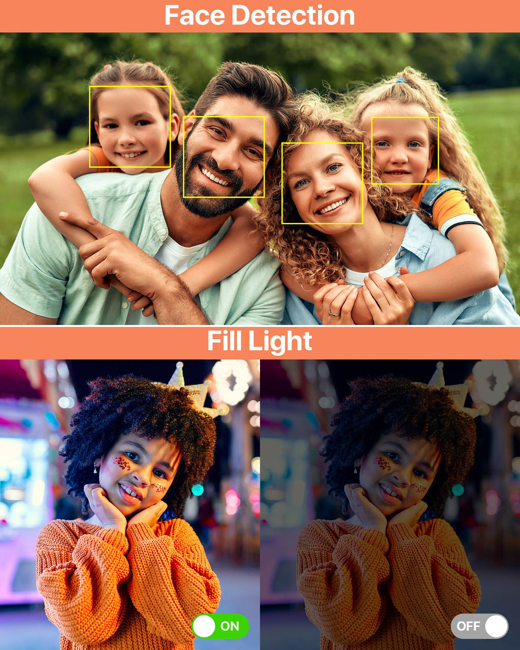 Digital Camera, Latest FHD 1080P Digital Camera for Teens with SD Card Anti Shake Point and Shoot Cameras Portable 16X Zoom Compact Small Cameras for Kids Boys Girls Seniors with Wrist Strap