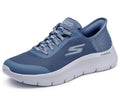 Skechers Women's Go Walk Flex Hands Free Slip-Ins - Grand Entry Sneaker, Blue, 6.5 US
