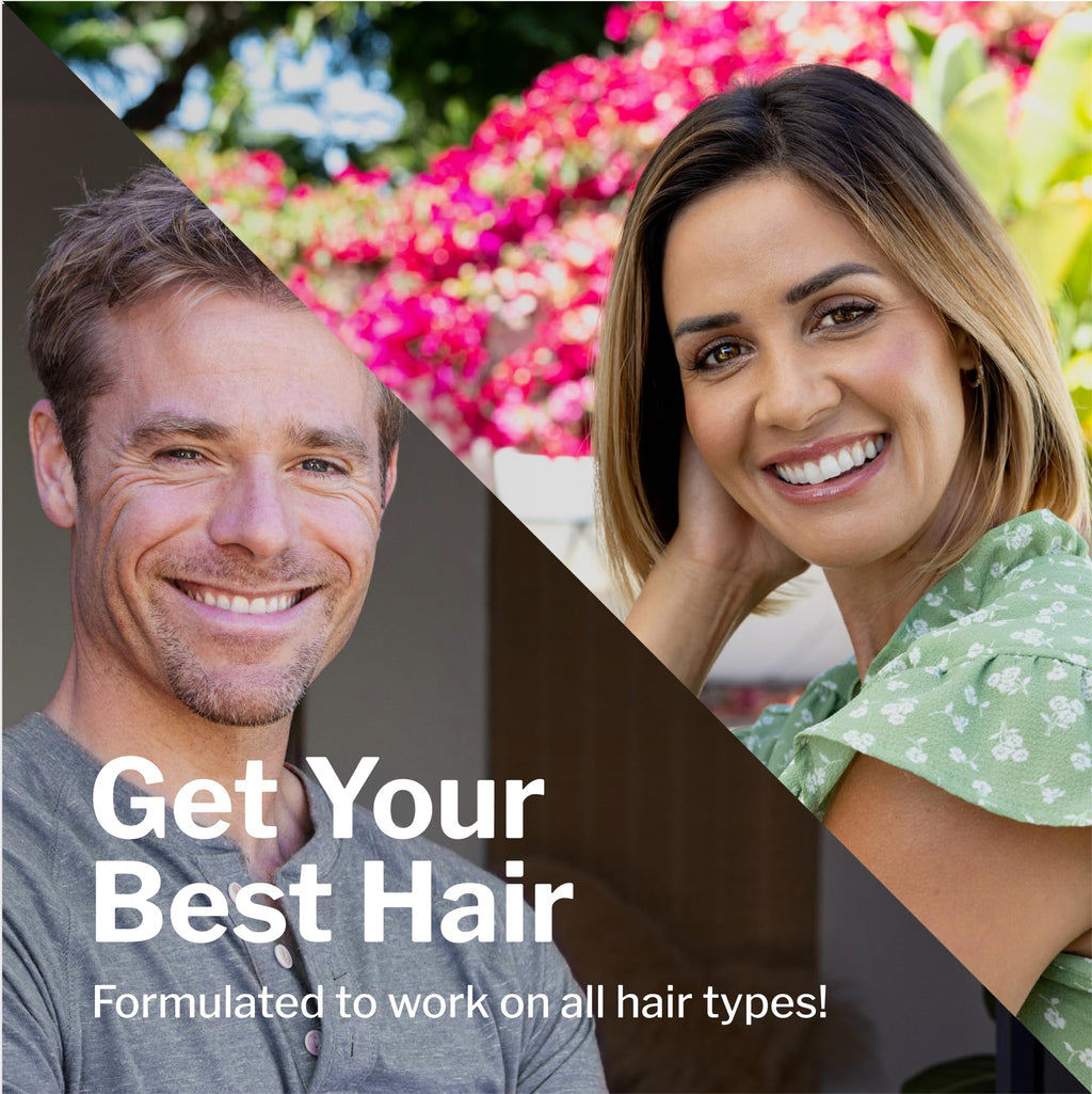 Shapiro MD Hair Growth Experts Natural Hair Kit for Thicker, Fuller, Healthier Looking Hair - Including Shampoo, Conditioner and Leave-In Daily Foam (1 Month Supply)