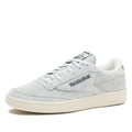 Reebok Mens Club C 85 Vintage Tennis Sneakers for Men, Simple Grey/Chalk/Black, 9.5
