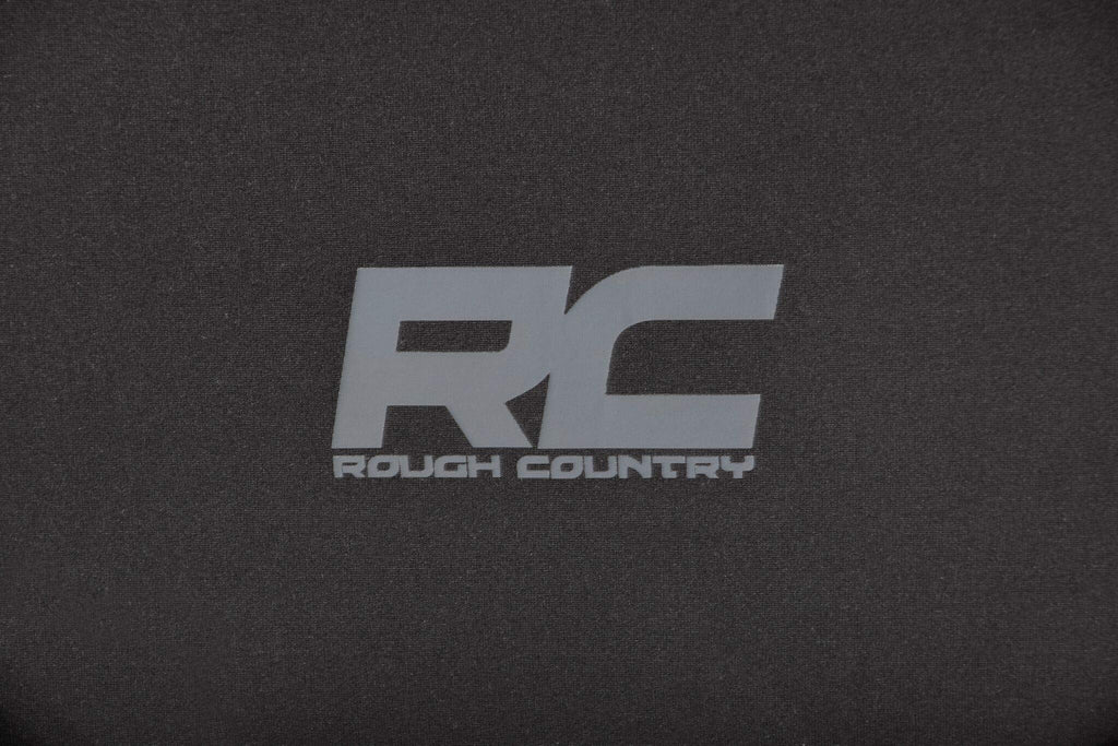 Rough Country Neoprene Seat Covers for Toyota Tacoma (2016-2023) - Waterproof, UV Resistant, Foam Padded, F/R Seat Cover Set
