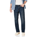 Amazon Essentials Men's Straight-Fit Stretch Jean - Discontinued Colors, Dark Wash, 34W x 29L