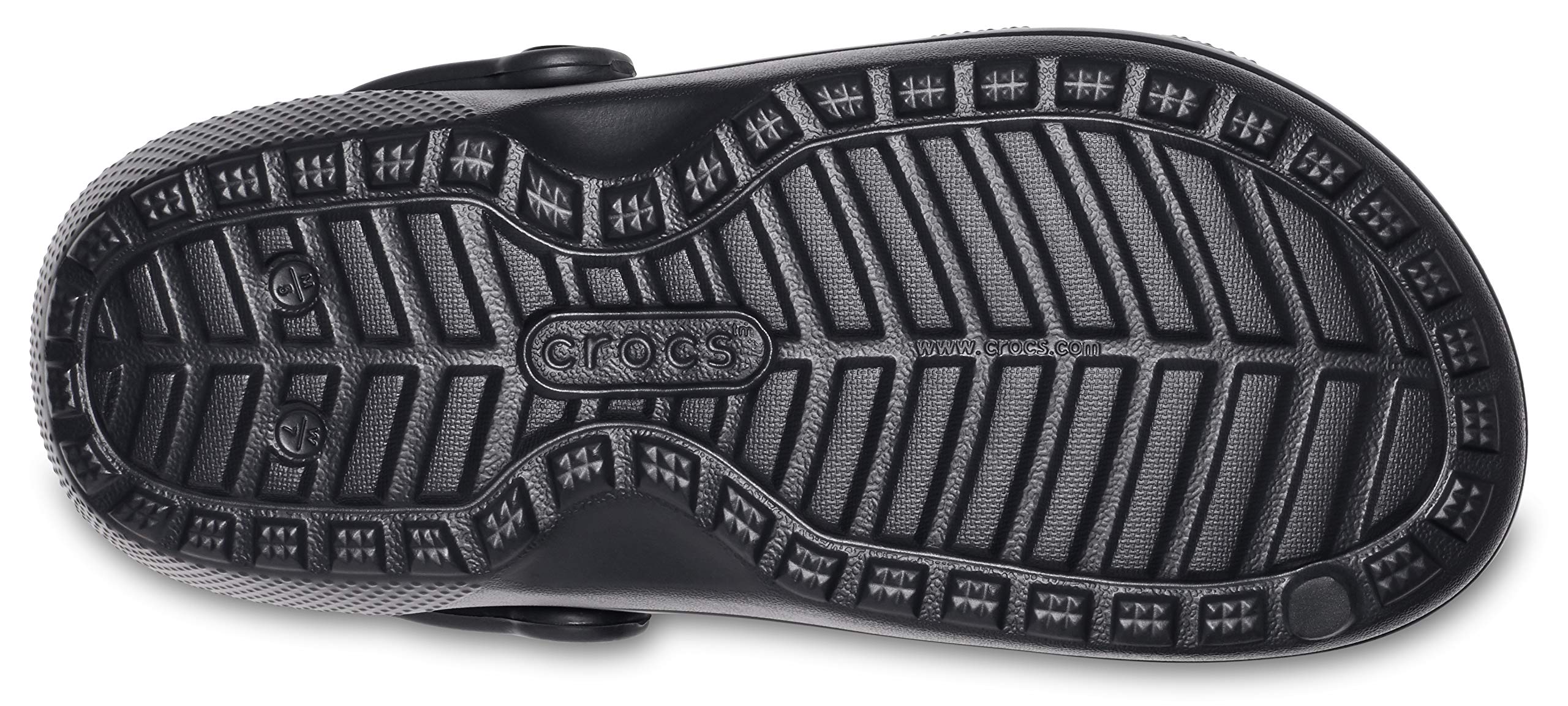 Crocs Unisex Adult Men's and Women's Classic Lined | Fuzzy Slippers Clog, Black/Black, 9 Women 7 Men US