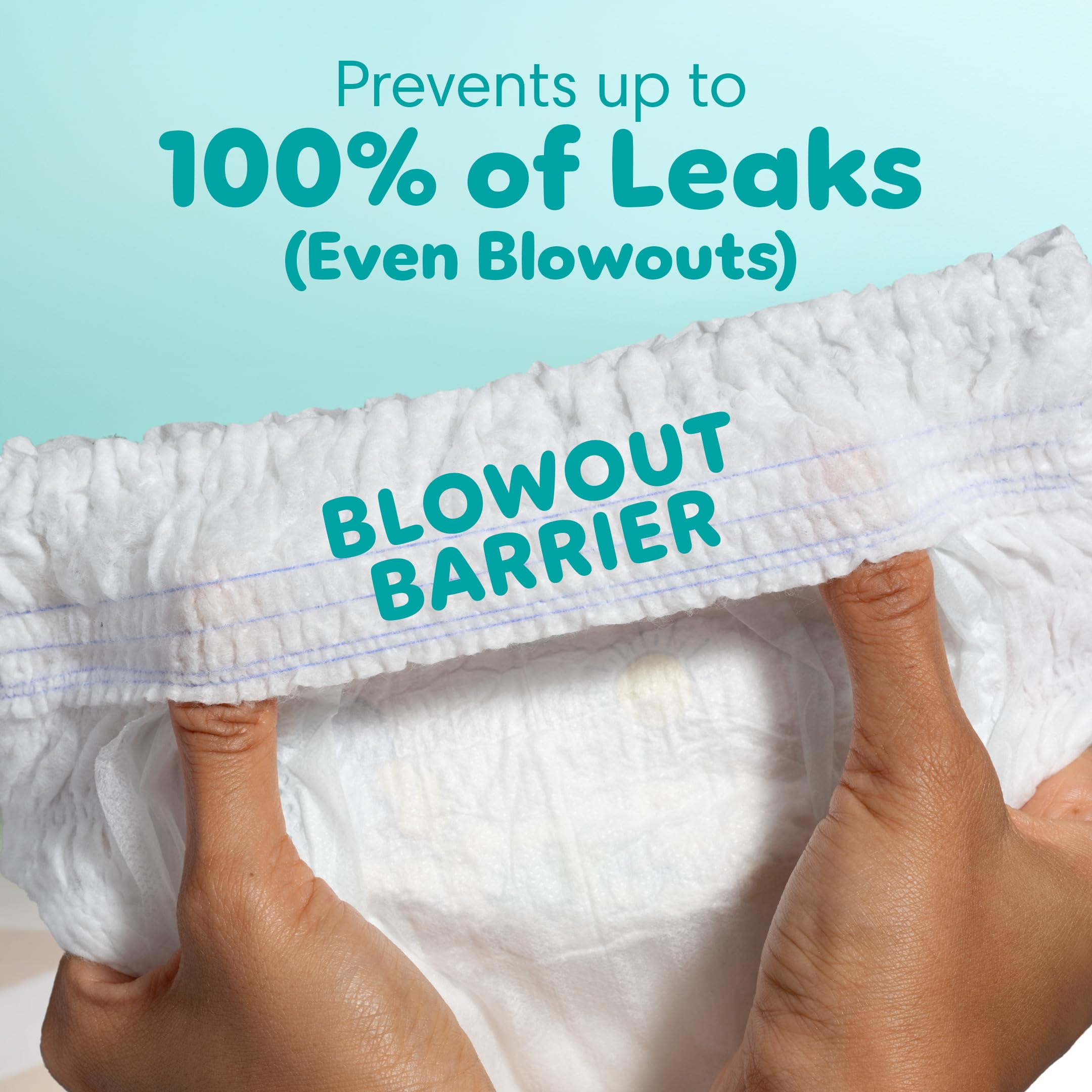 Pampers Diapers - Swaddlers 360° - Size 3, 70 Count, up to 100% Leakproof Comfy Dry Fit, Designed for Easy Changes, Pull On Baby Diaper (Packaging May Vary)
