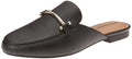 Amazon Essentials Women's Buckle Mule, Black, 11 Wide